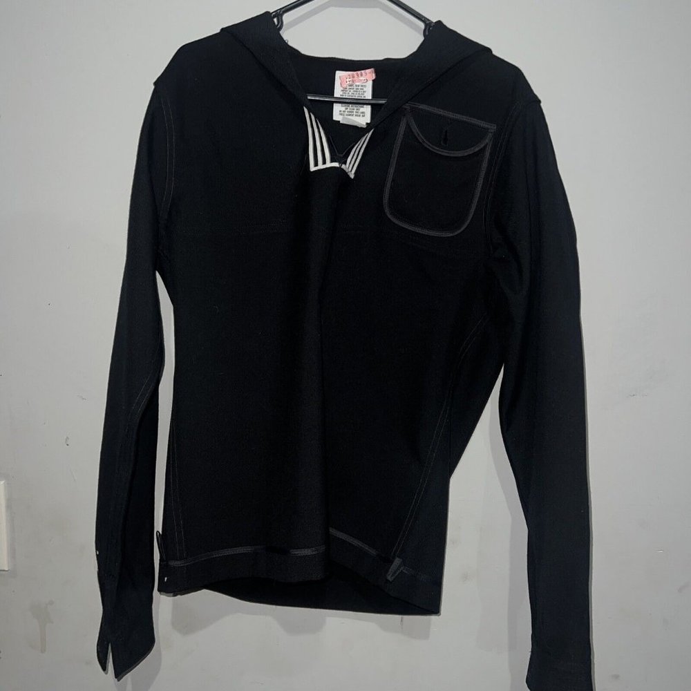 Authentic (42L) US Navy Men's‎ Blue Dress Cracker Jack Sailor Uniform Wool (3)